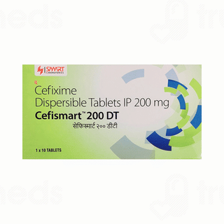 Cefismart 200 Dt Tablet 10