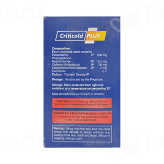 Criticold Plus Tablet 10