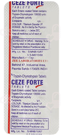 Ceze Forte 100000 Iu Tablet 10 Ceze Forte 100000 Iu Tablet 10