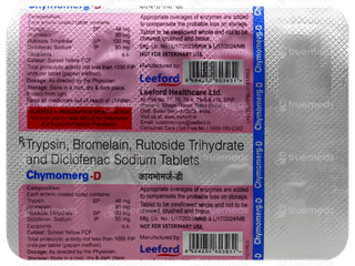 Chymomerg D Tablet 10