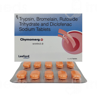 Chymomerg D Tablet 10