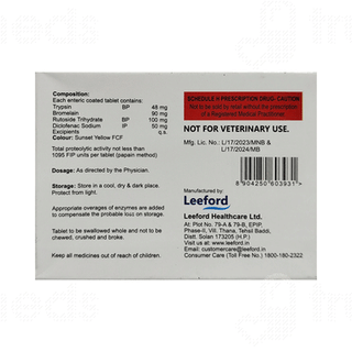 Chymomerg D Tablet 10