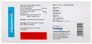 Cefaprime Cv Tablet 6