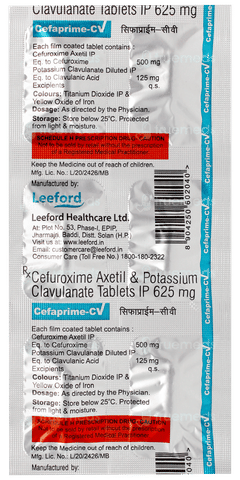 Cefaprime Cv Tablet 6