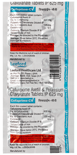 Cefaprime Cv Tablet 6
