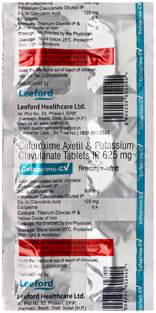 Cefaprime Cv Tablet 6