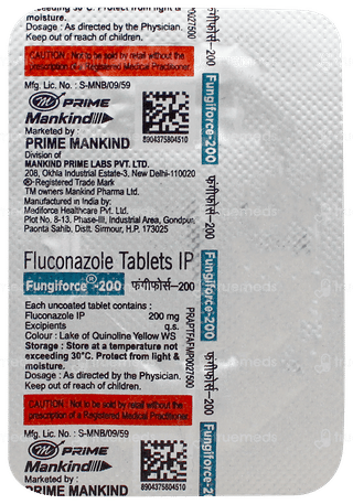 Fungiforce 200 Tablet 2
