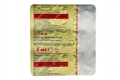 K Met 500mg Tablet 15 K Met 500mg Tablet 15