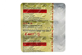 K Met 500 MG Tablet Pr 15