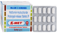 K Met 500Mg Tablet 15