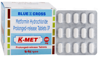 K Met 500Mg Tablet 15