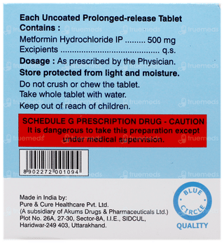 K Met 500Mg Tablet 15