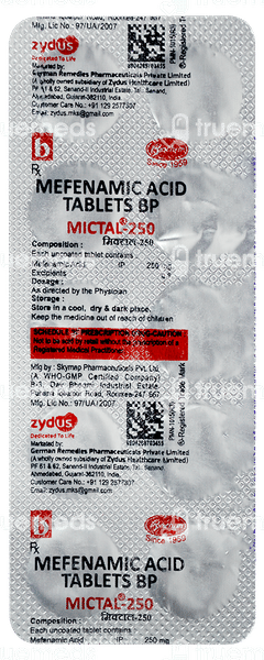 Mictal 250 Tablet 10