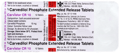Carvistar Cr 10 Tablet 10 Carvistar Cr 10 Tablet 10