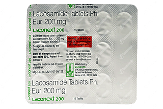 Laconext 200 MG Tablet 15