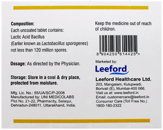 Lacmotop Ds Tablet 20