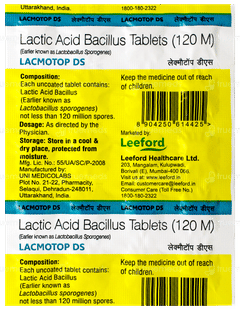 Lacmotop Ds Tablet 20
