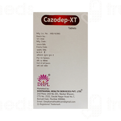 Cazodep Xt Tablet 10