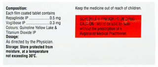 Vobit R 0.5mg/0.3mg Tablet 10