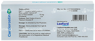 Cardiorostin 10 MG Tablet 10