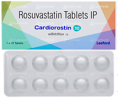 Cardiorostin 10 Tablet 10