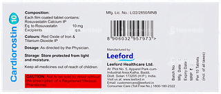 Cardiorostin 10 Tablet 10