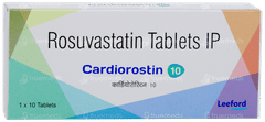 Cardiorostin 10 Tablet 10