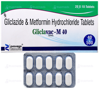 Gliclavac M 40 Tablet 10