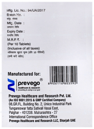 Gliclavac M 40 Tablet 10