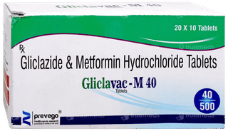 Gliclavac M 40 Tablet 10