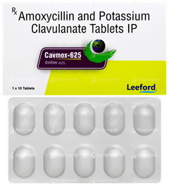 Cavmox 625 Tablet 10