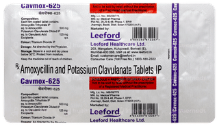 Cavmox 625 Tablet 10