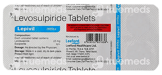 Lepivil 25 MG Tablet 10