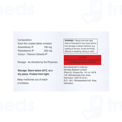 Acevil P 100/325 MG Tablet 10