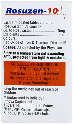 Rosuzen 10 Tablet 10