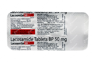 Lacosmile 50 MG Tablet 10