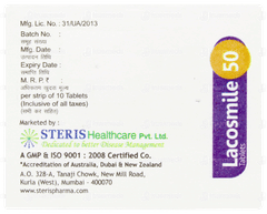 Lacosmile 50 Tablet 10 Lacosmile 50 Tablet 10