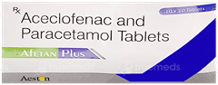 Afetan Plus 100/325 Mg Tablet 10 Afetan Plus 100/325 Mg Tablet 10