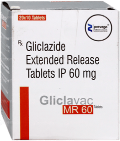 Gliclavac Mr 60 Tablet 10 Gliclavac Mr 60 Tablet 10