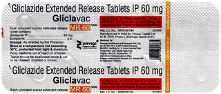 Gliclavac Mr 60 Tablet 10