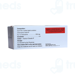 Aldacef 250 MG Tablet 10