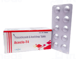 Aceclo T 4 Tablet 10
