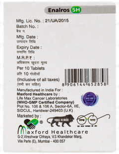 Enalros 5h Tablet 10