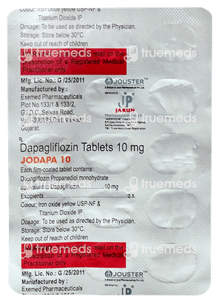 Jodapa 10 MG Tablet 15