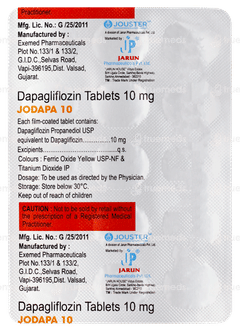 Jodapa 10 Tablet 15