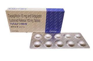 Vylda D 10/100 MG Tablet Sr 10