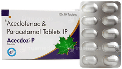 Acecdoz P 100/325 Mg Tablet 10