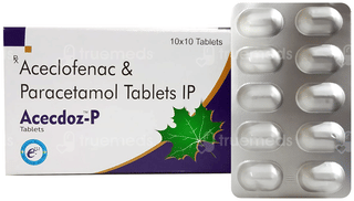 Acecdoz P 100/325 Mg Tablet 10