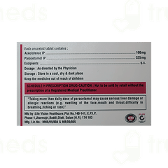 Acebust Plus 100/325 MG Tablet 10 Acebust Plus 100/325 MG Tablet 10