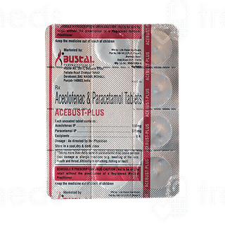 Acebust Plus 100/325 MG Tablet 10